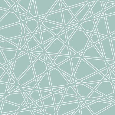 Geometrik vektör soyut açık mavi ve beyaz desen. Tasarımlar ve arkaplanlar için geometrik modern süs