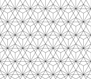 Tasarımlarınız için kusursuz geometrik arkaplan. Modern vektör süsü. Geometrik soyut gri beyaz desen