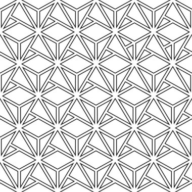 Tasarımlarınız için kusursuz geometrik arkaplan. Modern vektör gümüş süsü. Geometrik soyut desen