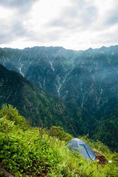Juli 2022 Himachal Pradesh Indien Zelte Und Lager Mit Wunderschönen — Stockfoto