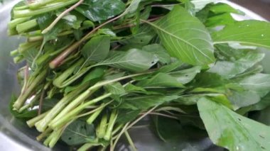 Hindistan 'ın Uttarakhand kentindeki organik bir bahçede Amaranth tahılının ve canlı Chaulai bitkisinin hasat sonrası işlenişini araştırın. Büyüleyici stok görüntüleriyle sürdürülebilir tarım uygulamaları.
