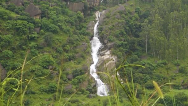 Kalpa Kinnaur District Deep Valleys Mountain Streams Flowing Himachal Pradesh — Stock Video
