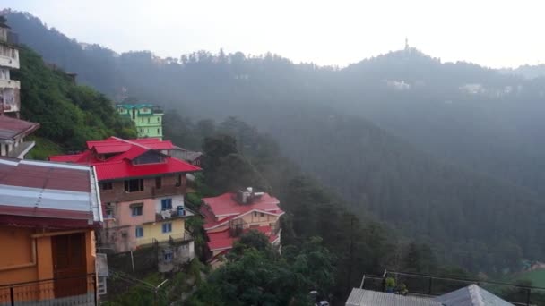 Srpna 2023 Himachal Pradesh Indie Letecký Panoramatický Pohled Indira Gandhi — Stock video