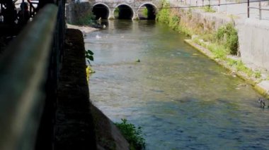 Dehradun 'un eteklerindeki su kanalları ve sulama kanalları, Uttarakhand, verimli su rezervlerini ve hasat sistemlerini gösteriyor