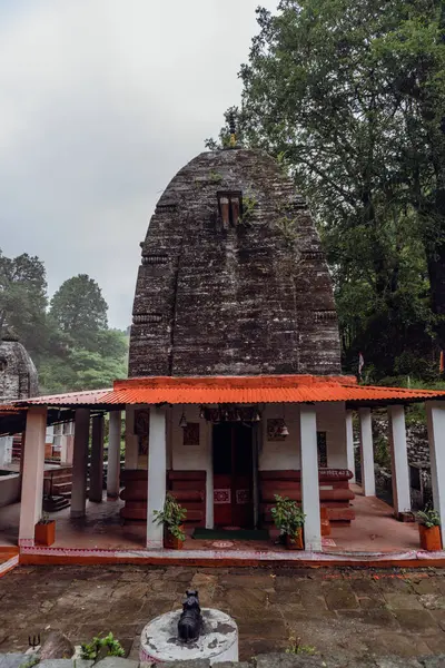 stock image Aug2nd2024, Uttarakhand India. Bineshwar Mahadev Temple, dedicated to Lord Shiva, is an ancient Hindu site located in Binsar District, Almora, Uttarakhand.