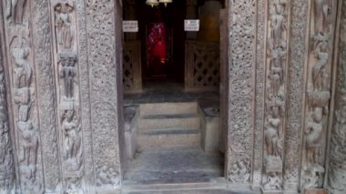 25 Temmuz 2024, Himachal Pradesh, Hindistan. Valabhi-Shikhara tarzı mimarisi olan Chaurasi Tapınağı kompleksi, Bharmour kasabası, Chamba ilçesinin merkezinde yer alan 84 türbeye ev sahipliği yapıyor.,