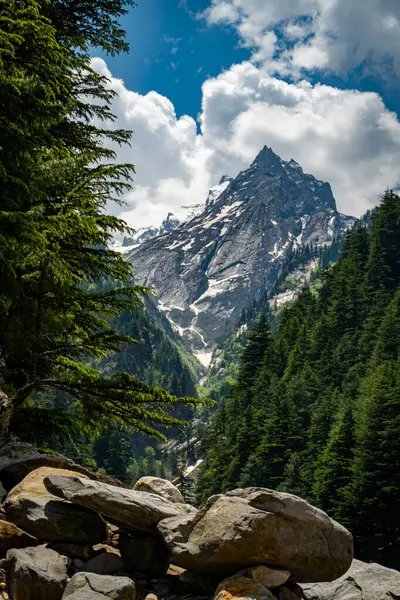 Harsil Vadisi, Uttarkashi 'de ana Ganga kaynağı olan Bhagirathi' ye akan bir buzul nehri bulunan ikiz tepeler. Hindistan