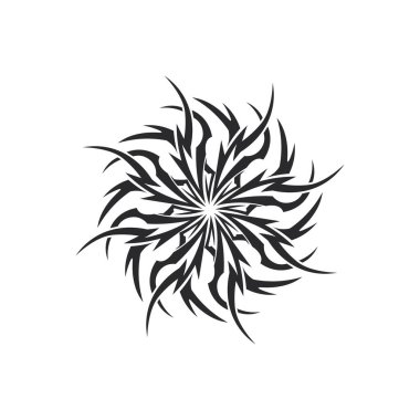 kabile desenli dövme vektör sanat tasarımı, dövme kabile soyut kol, beyaz arkaplanda izole edilmiş eskiz sanat tasarımı, basit logo.