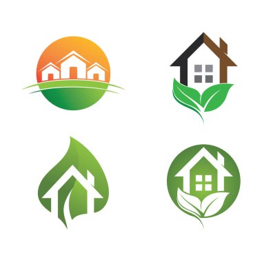 Ağaç logosu vektör illüstrasyon tasarımı. Ağaç logosundan bir ağaç şablonunun vektör silueti ve yaşam tasarımı illüstrasyonunun kök ağacı