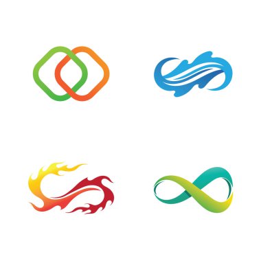 S harfli şirket logosu tasarım vektörü.