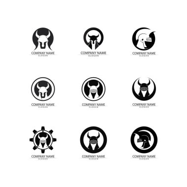 Sparta logo simgesi vektör dizayn etti