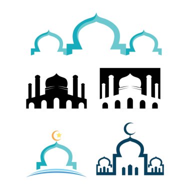 Arap Mandala logo tasarım vektör şablonu