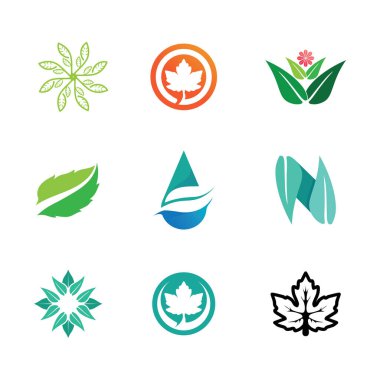 Bitki Tohumları Logosu Konsept Şablon Vektörü. Tohum yetiştirme logosu. Tohum yetiştirme Vektörü logo çizim şablonu