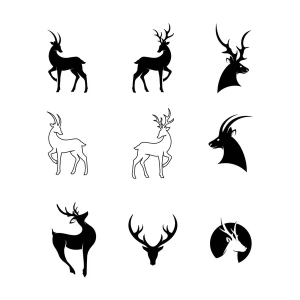 Kerstmis Nieuwjaar Vakantie Symbool Logo Design Vector — Stockvector