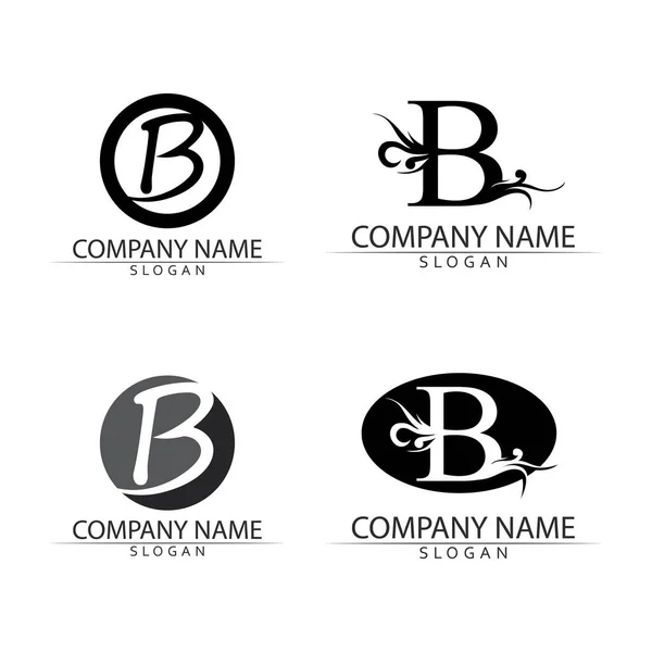 Letra Abstrata Logo Vector Modelo Design Ícone Símbolo Logotipo — Vetor de Stock