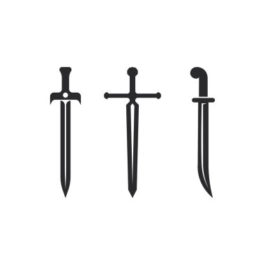 Spartalı ve gladyatör logo simgesi vektör dizayn etti