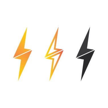 Güç Bataryası Logosu ikon tasarımı tasarım şablonu. Batarya şarj vektör simgesi simgesi. Pil gücü ve yıldırım logosu.