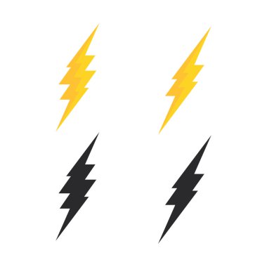 Güç simgesi Vektör İllüstrasyon Tasarım Logo şablonu