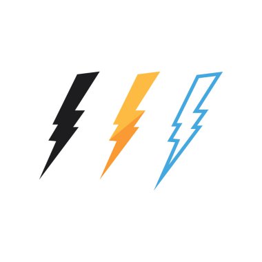 Güç simgesi Vektör İllüstrasyon Tasarım Logo şablonu