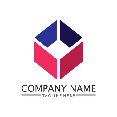 İş simgesi ve logo tasarım vektörü grafiği 