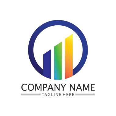 İş simgesi ve logo tasarım vektörü grafiği 