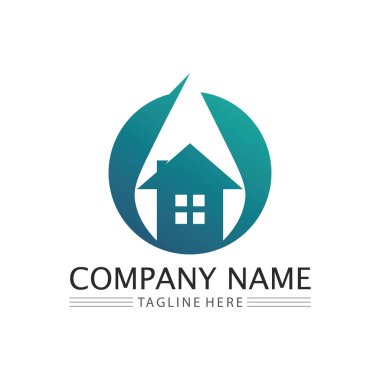 Ağaç logosu vektör illüstrasyon tasarımı. Ağaç logosundan bir ağaç şablonunun vektör silueti ve yaşam tasarımı illüstrasyonunun kök ağacı