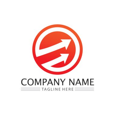 Çember logosu ve sembol vektör şablon uygulaması