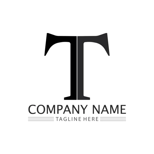 Letter Logo Image Font Design Graphic Vector — Stock Vector
