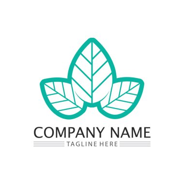 Ağaç logosu vektör illüstrasyon tasarımı. Ağaç logosundan bir ağaç şablonunun vektör silueti ve yaşam tasarımı illüstrasyonunun kök ağacı