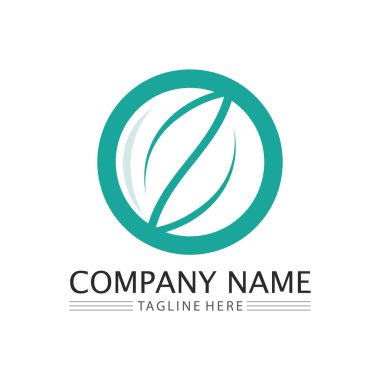 Ağaç logosu vektör illüstrasyon tasarımı. Ağaç logosundan bir ağaç şablonunun vektör silueti ve yaşam tasarımı illüstrasyonunun kök ağacı