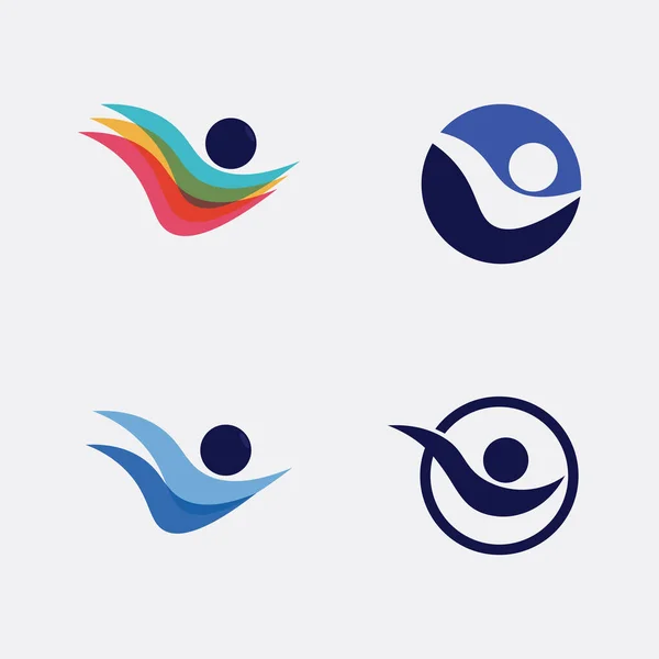 Векторная Графика Иконки Логотипа — стоковый вектор