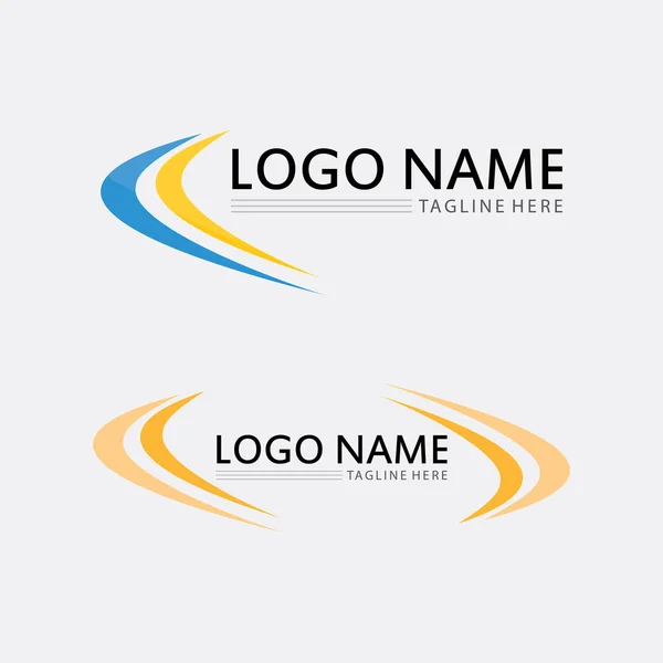 Icono Negocio Diseño Logotipo Gráfico Vectorial — Vector de stock