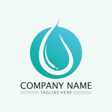 Doğa sembolü şablonu için yaprak logosu tasarım vektörü düzenlenebilir, Yeşil yapraklı logo ekoloji doğa element vektörü simgesi