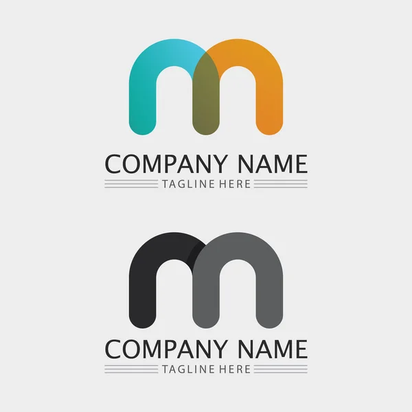 Letter Logo Design Vector Identity Icon Sign — Stock Vector