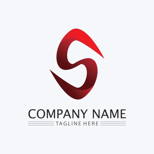 商业企业字母 标志设计矢量 — 图库矢量图片