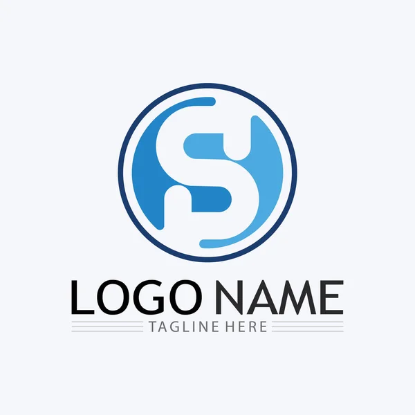 Logo Und Business Corporate Brief Logo Design Vektor — Stockvektor