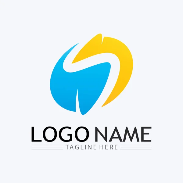 Logotipo Negócio Corporativo Carta Logotipo Vetor Design —  Vetores de Stock