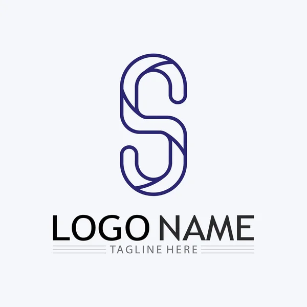 Logo Business Entreprise Lettre Logo Design Vecteur — Image vectorielle