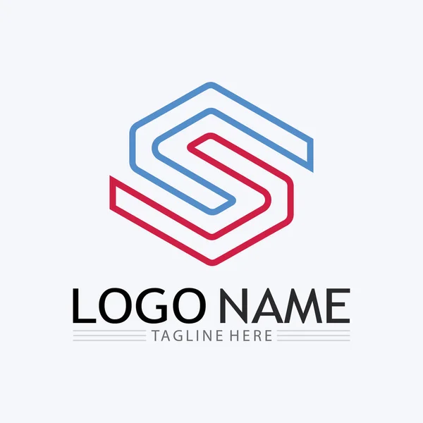 Логотип Бизнес Буква Вектор Дизайна Логотипа — стоковый вектор