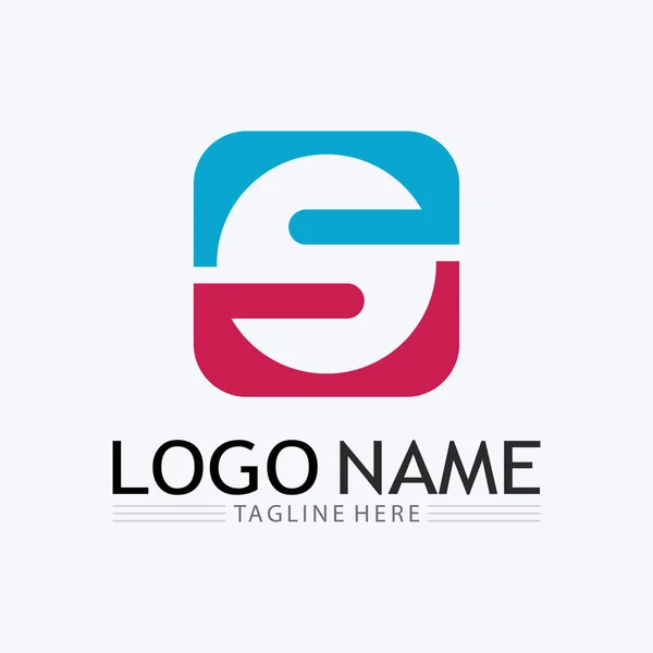 Logo Wektor Projektowania Logo Firmy — Wektor stockowy