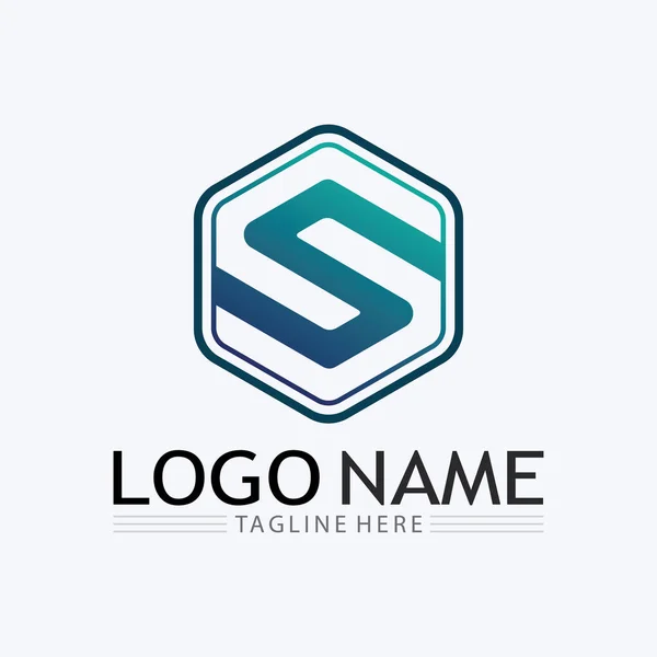 Logo Business Corporate Letter Logo Design Vector — Stock Vector