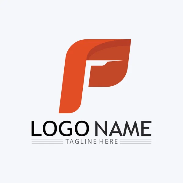 Carta Design Ilustração Vetorial Logotipo —  Vetores de Stock