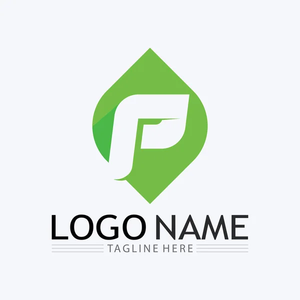 Letter Logo Vector Illustratie Ontwerp — Stockvector