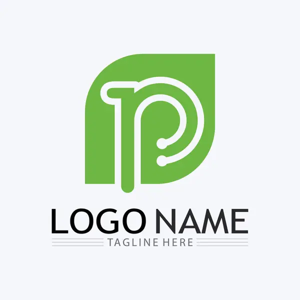 Letter Logo Vektorové Ilustrace Design — Stockový vektor