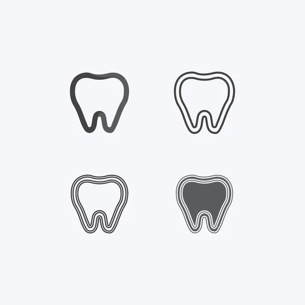 Стоматолог Дизайнер Логотип Вектора Стоматологической Клинике — стоковый вектор