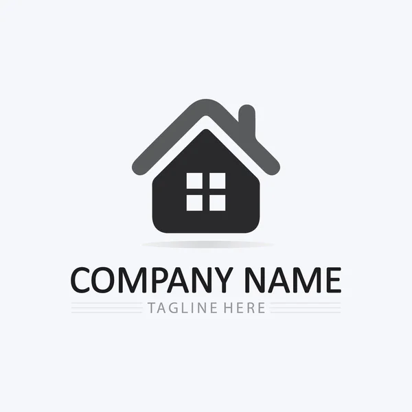 Home Logo Icon Icon Illustration Design Template Home House Logo — стоковый вектор