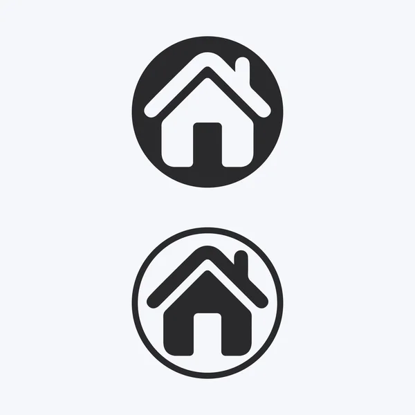 Strona Główna Logo Ikona Wektor Ilustracja Wzór Projektu Dom Dom — Wektor stockowy