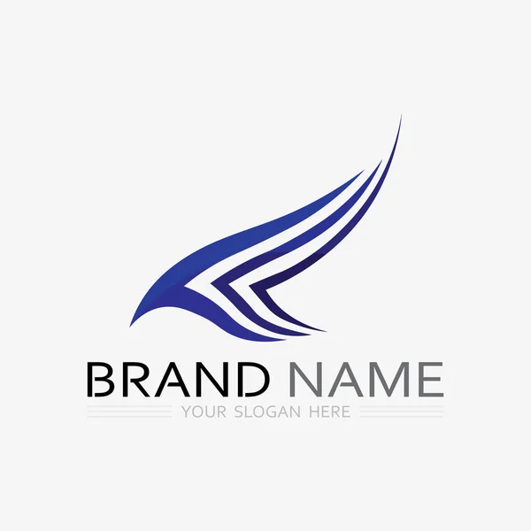 Business Finance Marketing Logo Vector Ilustrační Design — Stockový vektor