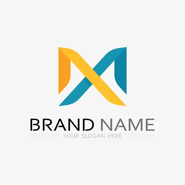Biznes Finanse Marketing Logo Wektor Ilustracji Projektu — Wektor stockowy