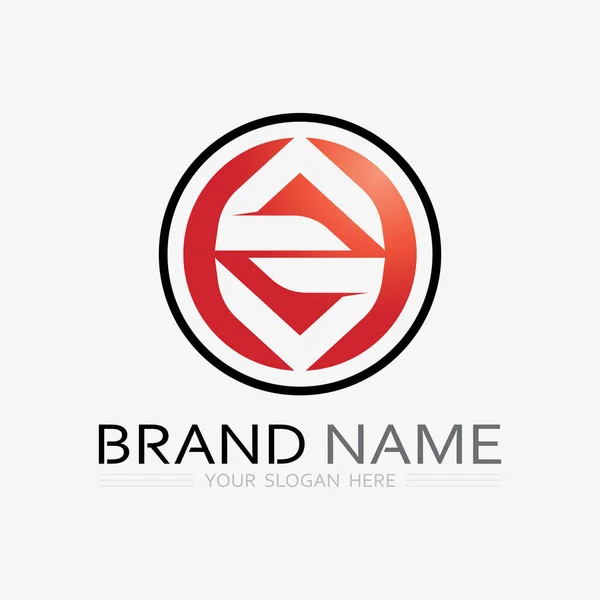 Unternehmensfinanzierung Und Marketing Logo Vector Illustration Design — Stockvektor